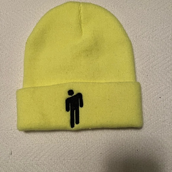 Accessories - Yellow Cap - Billie Eilish Symbol